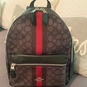 Coach backpack purse